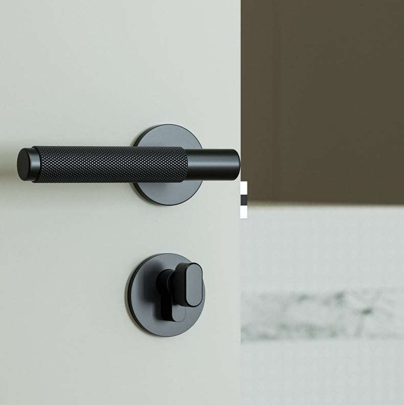 Knurled Grip Metal Door Lock E-Z-0036-R1