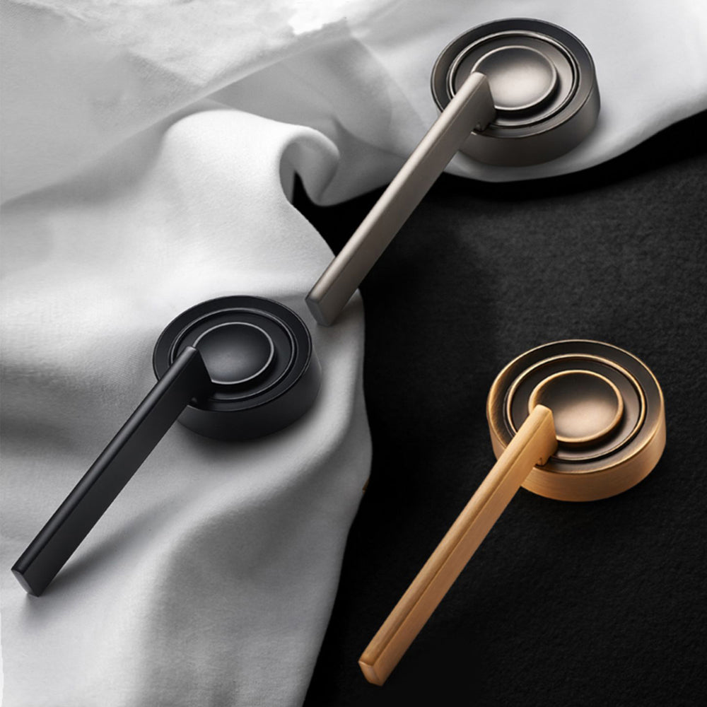Circular lock for door - Modern unique E-Z--0089-R1