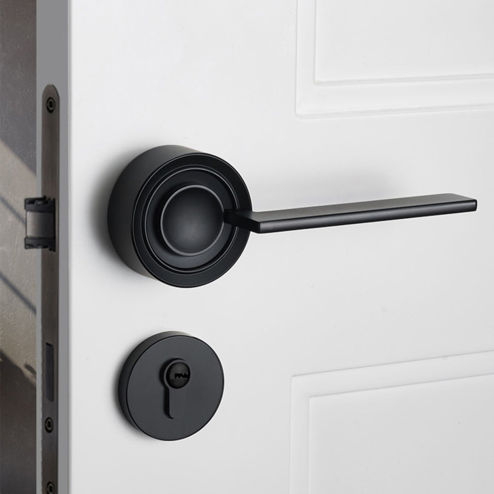 Circular lock for door - Modern unique E-Z--0089-R1