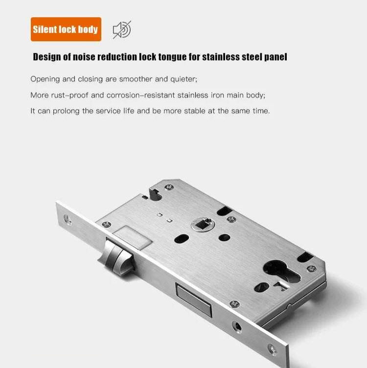 Knurled Grip Metal Door Lock E-Z-0036-R1