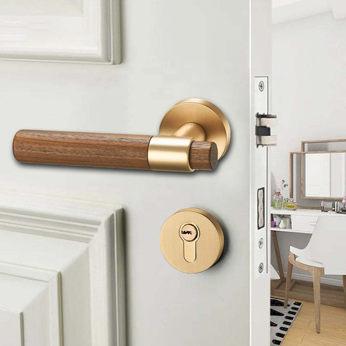 circular lock Door Lock set | Modern Security - E-Z-0199-R1