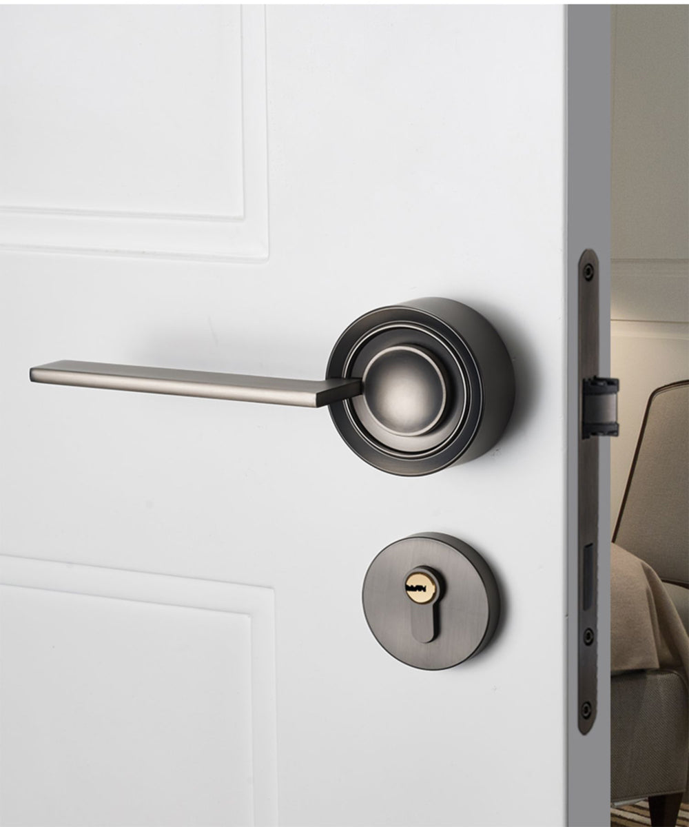 Circular lock for door - Modern unique E-Z--0089-R1