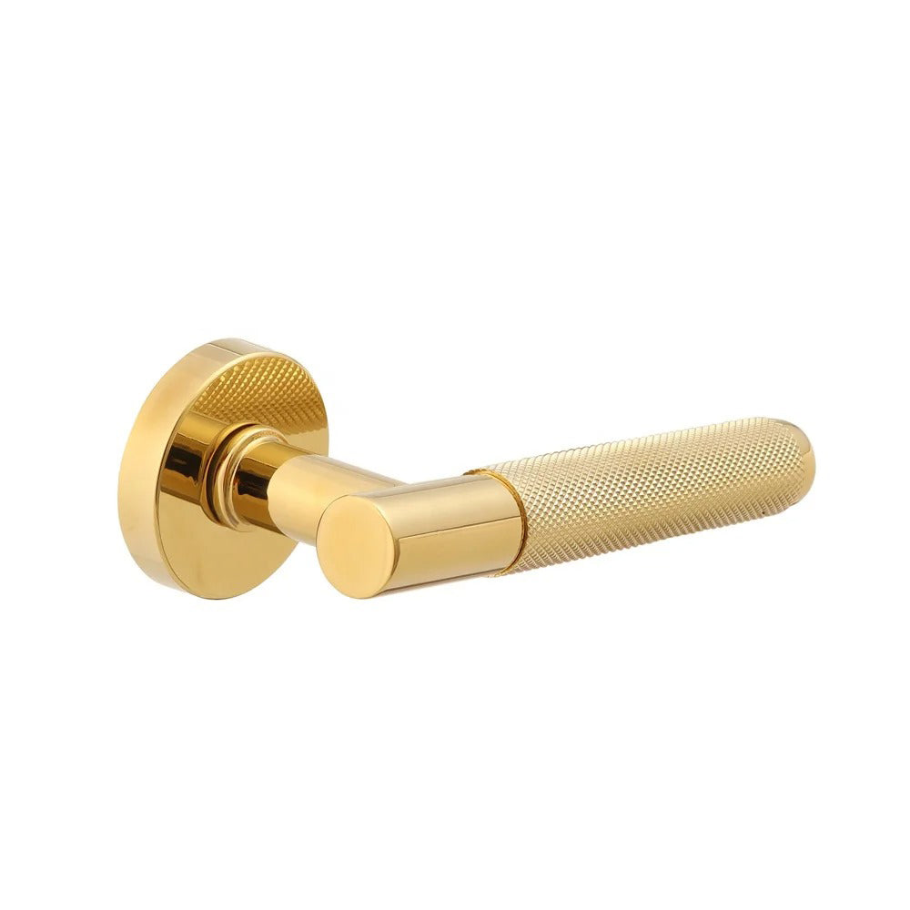 Complete Door Lock Knurled Design E-Z-0036-R1