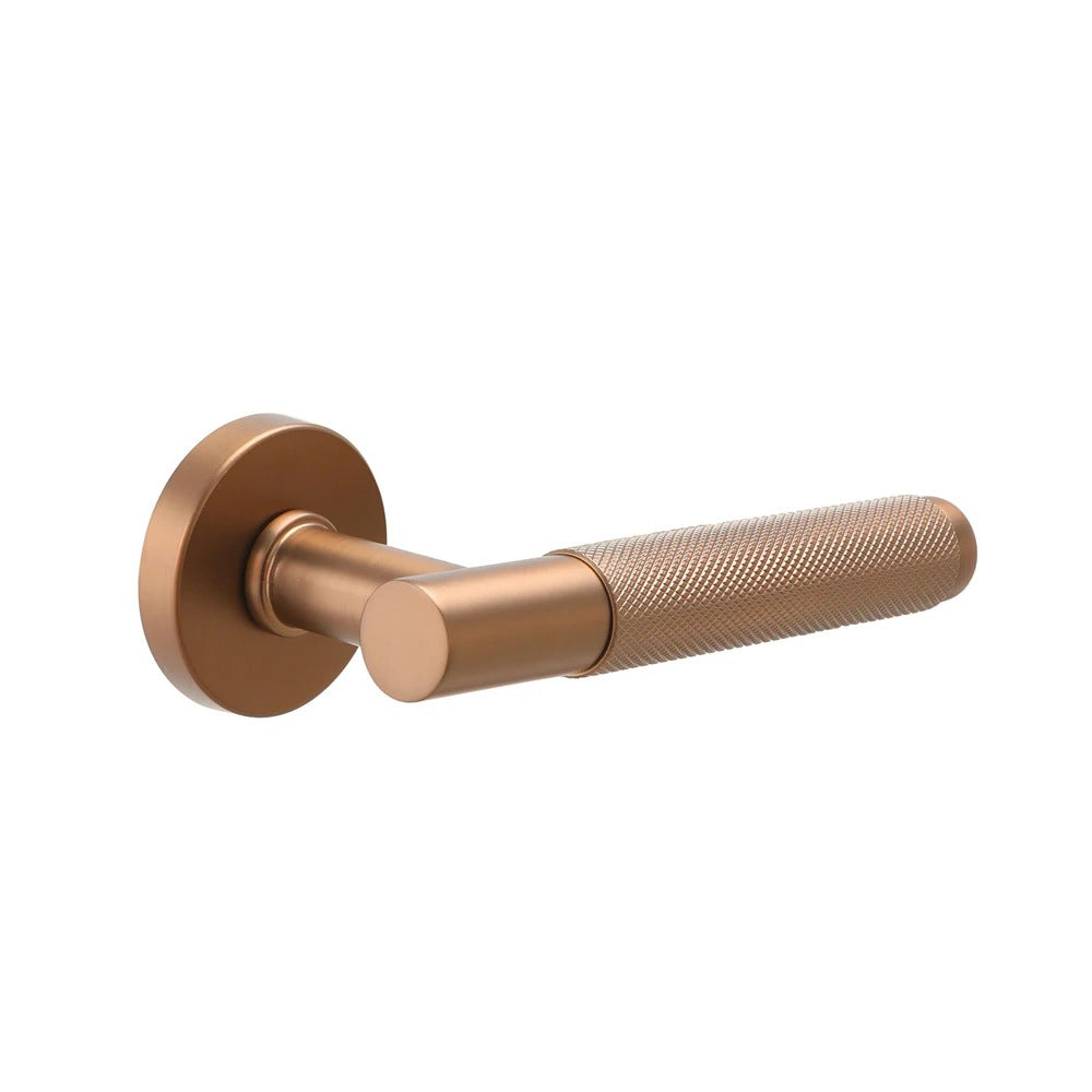 Complete Door Lock Knurled Design E-Z-0036-R1